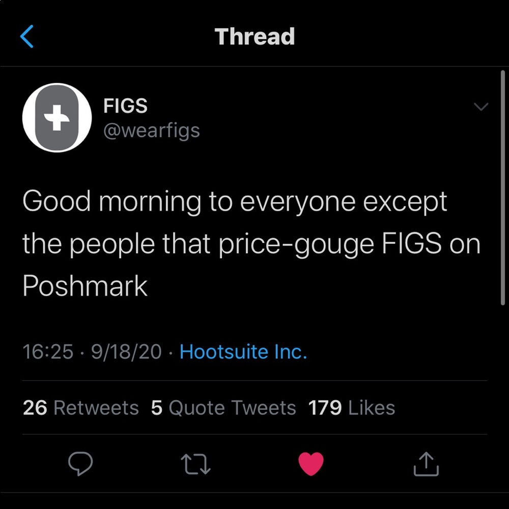 FIGS TWEET